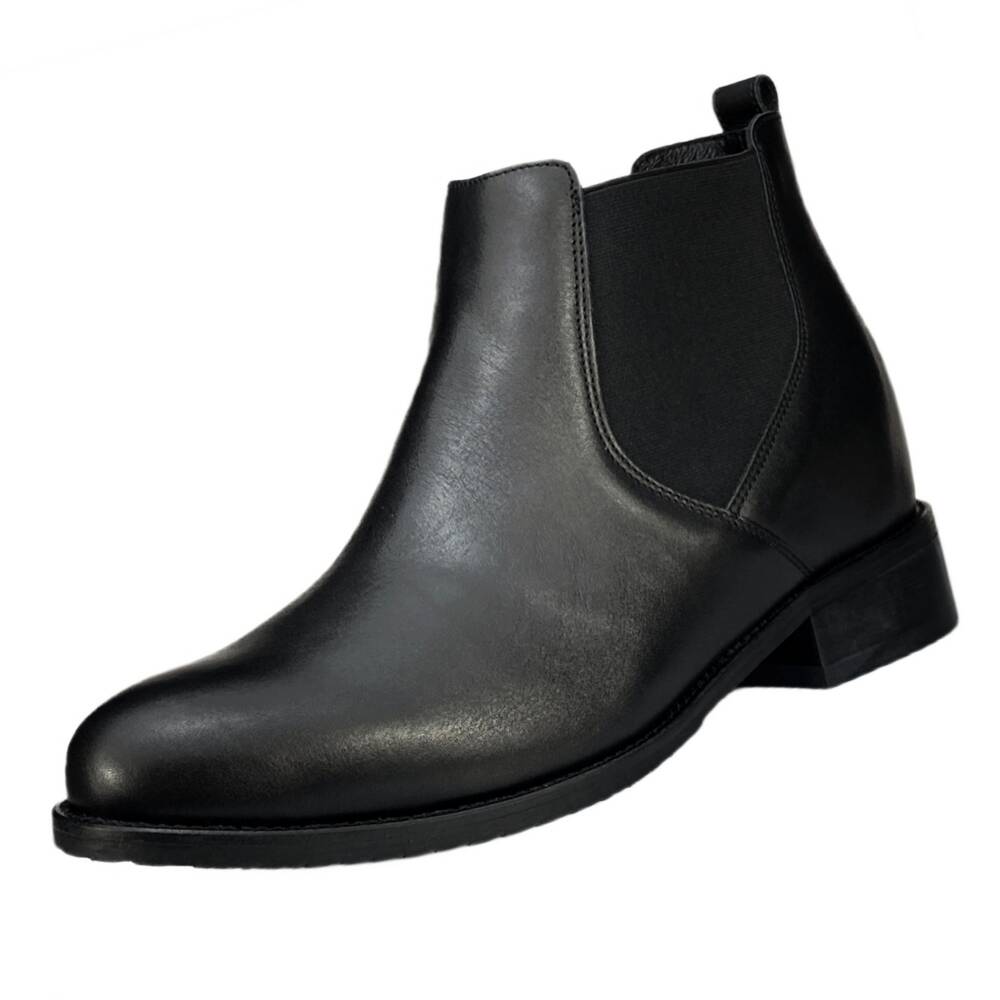 Height Increasing Chelsea Boots Men Taller Shoes FERNANDO from 2.8 to 3.2 INCHES