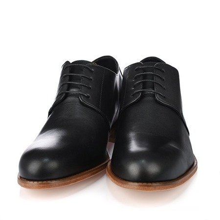 Men's Trydent elevator shoes on a leather sole + 7CM