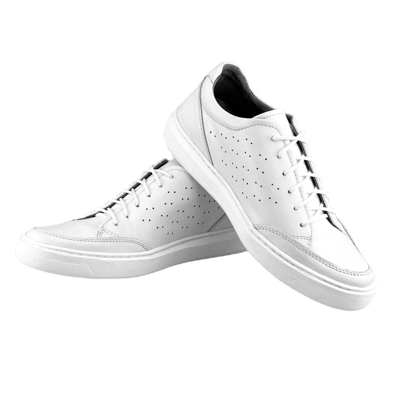  Height increasing sneakers BIANCO +6 CM/2.4 INCHES | BETELLI