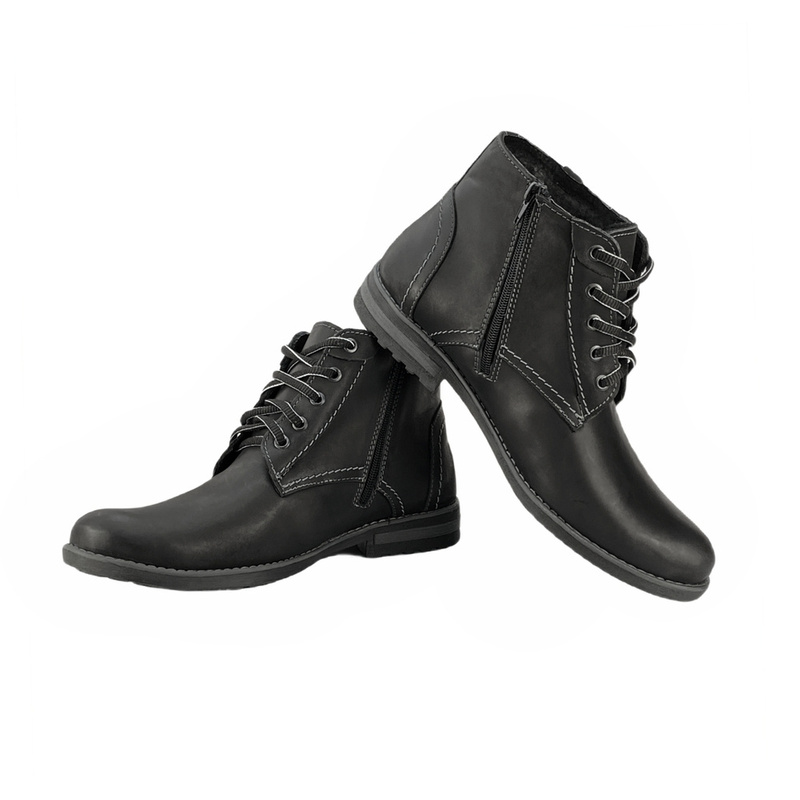 Men's elevator shoes BOOTS VOLTURNO +2,8 INCHES  | BETELLI