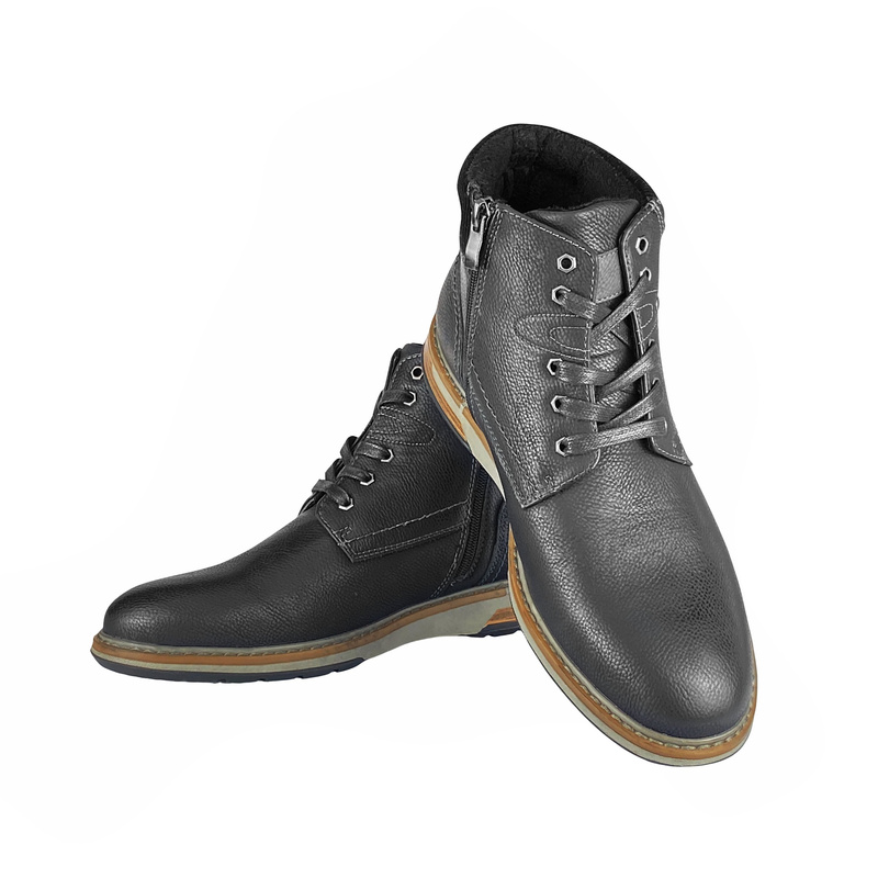 Men's elevator shoes MILES + 7 CM/2.8 INCHES | HIGH UPPER